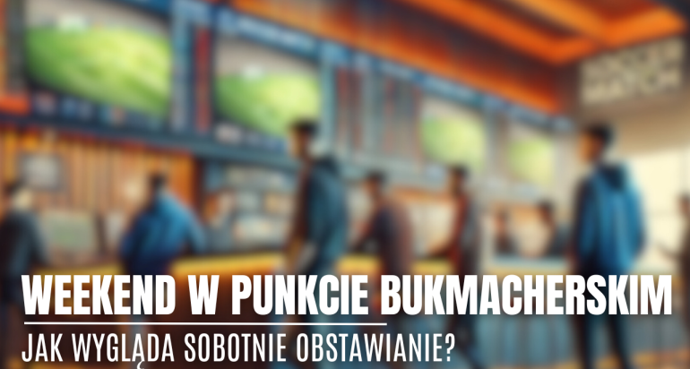 Weekend w punkcie bukmacherskim – jak wygląda sobotnie obstawianie?